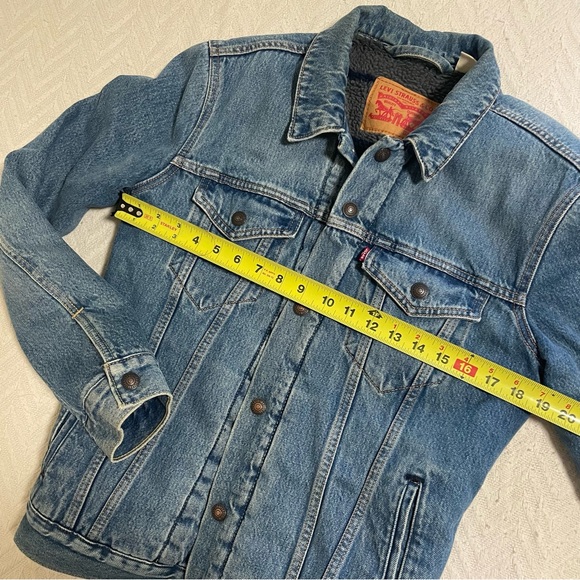 Levi's Light Blue Denim Jacket for Men Size Medium - Picture 5 of 9